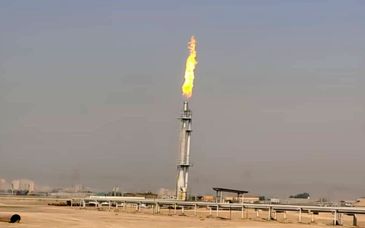 راه‌اندازی موفق دو مشعل بدون دود در اهواز توسط شرکت ایریتک