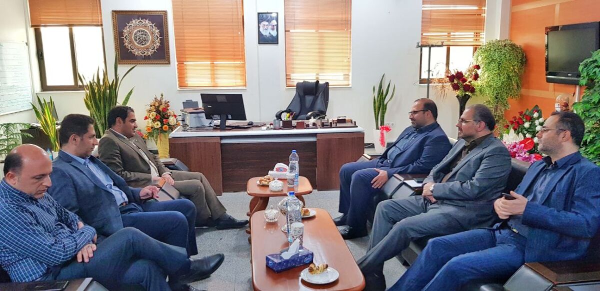  دیدار مدیرعامل فولاد خوزستان با رئیس سازمان صمت استان خوزستان