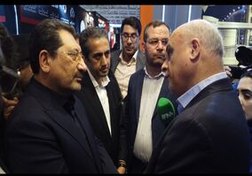 بازدید وزیر صنعت،معدن و تجارت  از غرفه شرکت آلومینای ایران در نمایشگاه اکسپو ۲۰۲۵