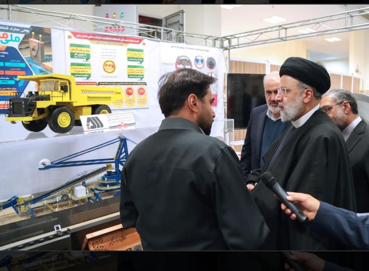  بازدید رئیس‌جمهور از دستاوردهای گل‌گهر در حوزه بومی‌سازی و اقتصاد دانش‌بنیان