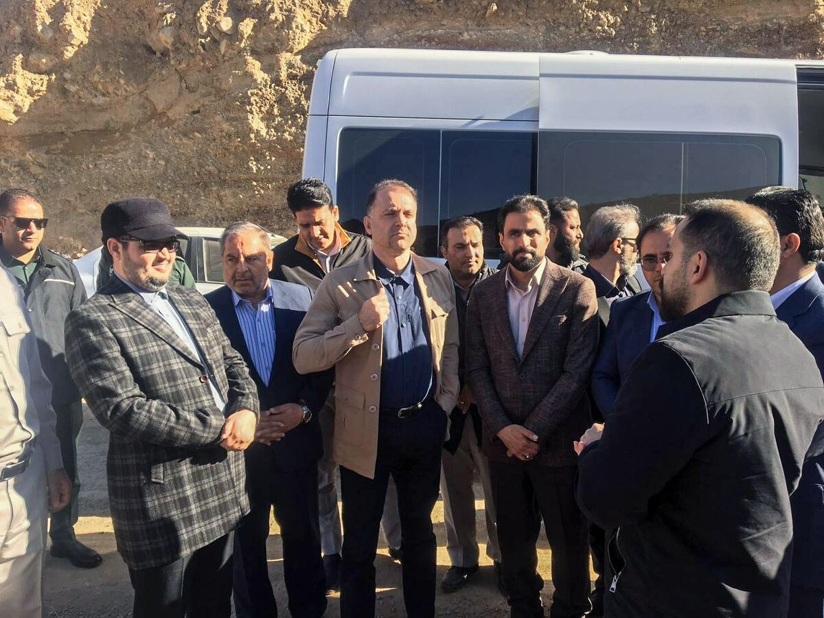 بازدید مدیرعامل شرکت ملی مس از پروژه راه رابر-سرمشک و تاکید بر تسریع عملیات اجرایی
