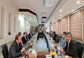 دیدار مدیرعامل و معاونین فولاد هرمزگان با مدیرکل گمرکات استان هرمزگان