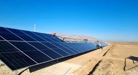 بازدید مدیرعامل شرکت آلومینای ایران از پروژه نیروگاه خورشیدی