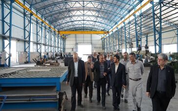 بازدید مدیرعامل شرکت ملی صنایع مس ایران از گروه صنعتی قطعه گستر کرمان