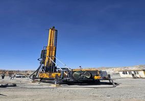 ورود دستگاه نسل جدید حفاری به مجتمع سنگ آهن سنگان