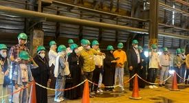 در تور گردشی خانواده رقم خورد؛بعد از سالها بالاخره پای خانواده ها به قلب فولادسازی رسید!