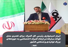 ابراز امیدواری رئیس کل گمرک برای تعمیم مدل موفق فولاد مبارکه در ایجاد گمرک اختصاصی در سراسر کشور

