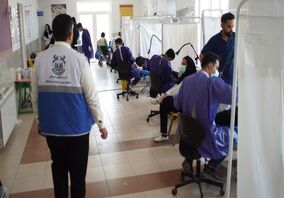 بیش از ۱۲۰۰ خدمت درمانی به اهالی روستای اسلام‌آباد رفسنجان ارائه شد