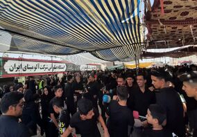 برپایی ایستگاه صلواتی توسط روابط عمومی و امور اجتماعی شرکت آلومینای ایران 