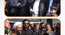 حضور پرشور خانواده سیمیدکو در راهپیمایی ۲۲ بهمن خواف