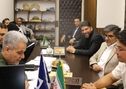 بازدید مدیر منابع انسانی، آموزش و پشتیبانی ایمیدرو از مرکز تحقیقات مواد معدنی یزد