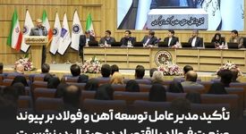 تأکید مدیرعامل توسعه آهن و فولاد بر پیوند صنعت فولاد با اقتصاد دیجیتال در نشست وزیر ارتباطات

