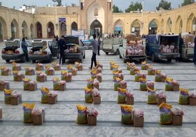  اهدای هزار بسته معیشتی به نیازمندان توسط شرکت وابسته به فولاد خراسان
