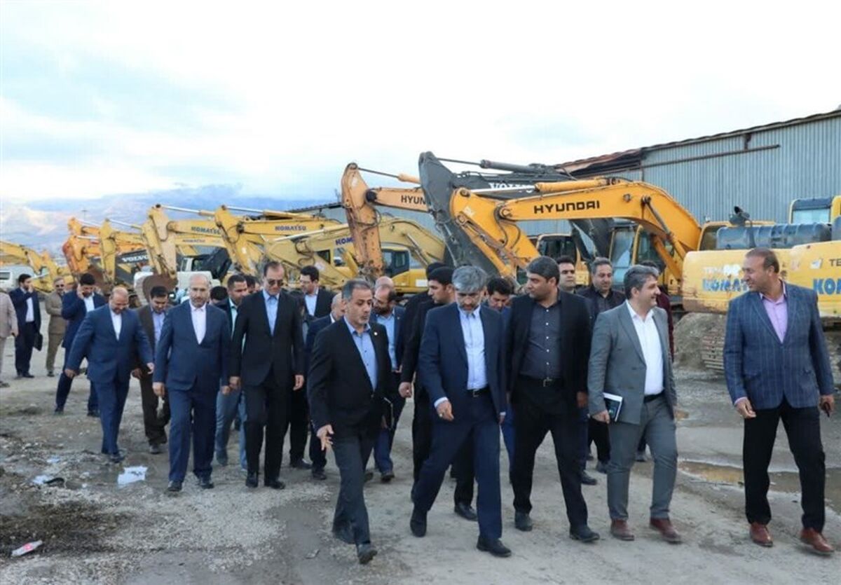 صدور دستور قضایی برای ترخیص ماشین‌آلات سنگین معدنی ‌در گمرک بازرگان