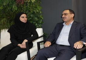 حضور فرهاد طهماسبی، نائب رئیس دوم کمیسیون صنایع و معادن مجلس شورای اسلامی در غرفه ایمیدرو

