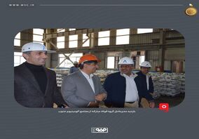 مدیرعامل گروه فولاد مبارکه در بازدید از مجتمع آلومینیوم جنوب: همکاری مستمر صنایع معدنی در رفع چالش‌های ناترازی انرژی مؤثر است