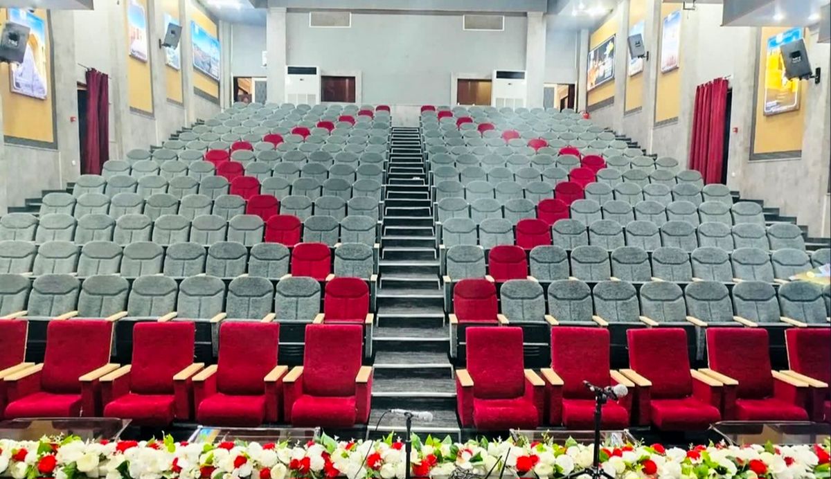 بهرهبرداری از سالن چندمنظوره شهید مدرس شهرستان خواف