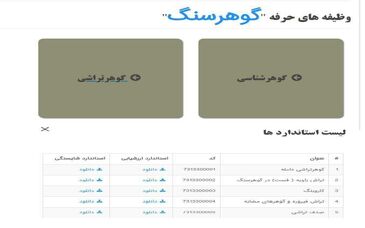 تدوین استانداردهای سند حرفه گوهرتراشی