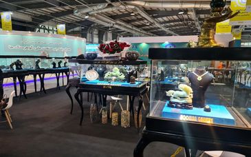 روز پایانی نمایشگاه بین‌المللی گوهرسنگ‌ها، ماشین‌آلات، تجهیزات و صنایع وابسته در سالن ۵ محل دایمی نمایشگاه های بین المللی تهران