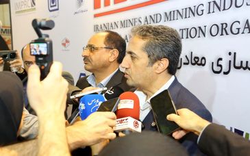 آقاجانلو در نمایشگاه ماینکس ۲۰۲۵ اعلام کرد؛افتتاح  ۲.۵ میلیارد دلار طرح معدنی تا پایان امسال
