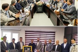 برگزاری آیین تودیع و معارفه مدیر حراست مجتمع سنگ‌آهن سنگان