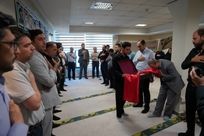 متمم مفتخر به میزبانی از پرچم متبرک گنبد حرم سیدالشهدا