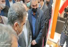  رییس هیات عامل ایمیدرو از غرفه شرکت الومینای ایران بازدید کرد