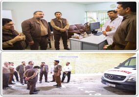 تجلیل از کادر بهداشت و درمان چادرملو  