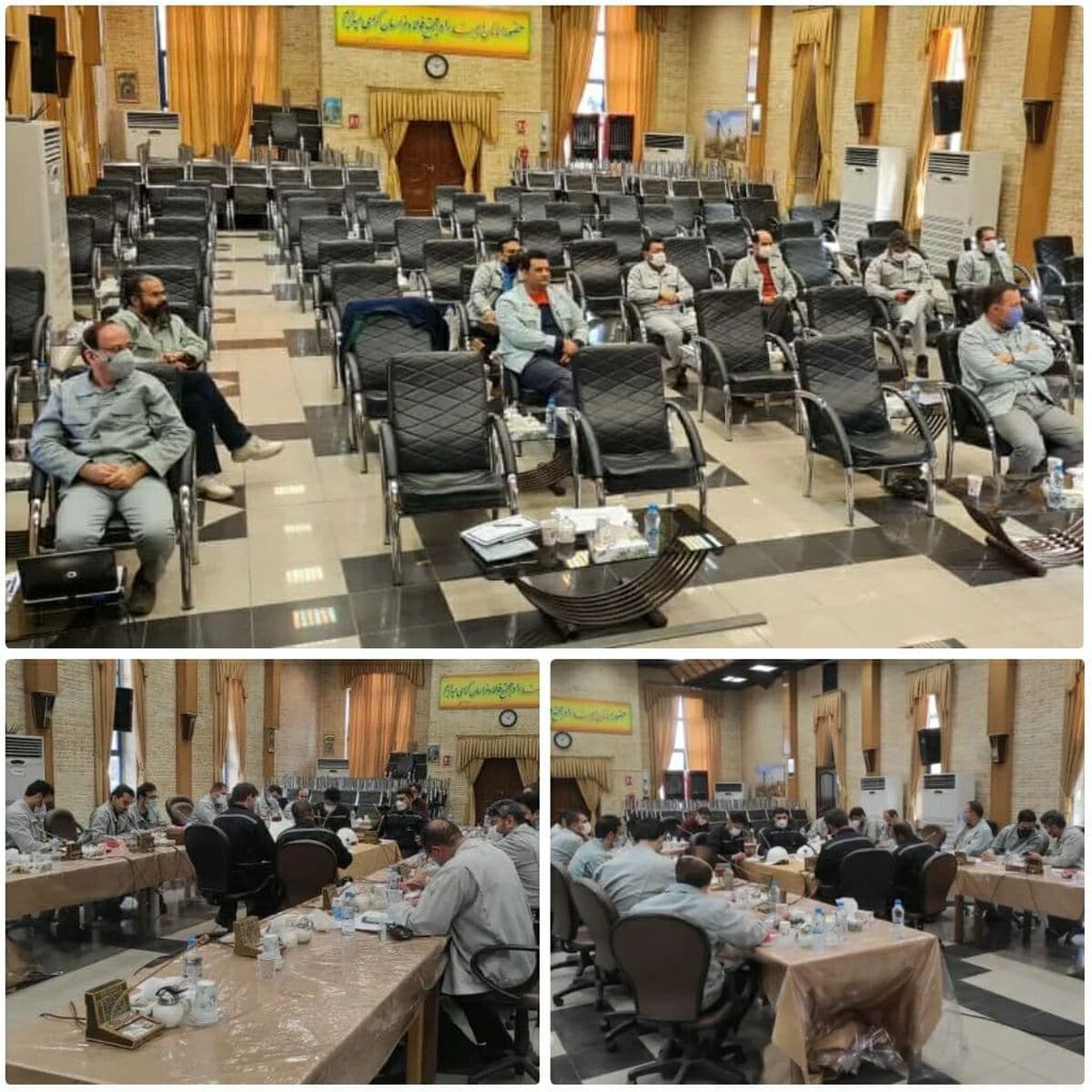 اولین کانون ارزیابی شایستگی شغلی کارکنان فولاد خراسان برگزار شد