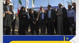 کلنگ پروژه تقاطع غیرهمسطح زیباشهر با مشارکت فولاد مبارکه به زمین زده شد

