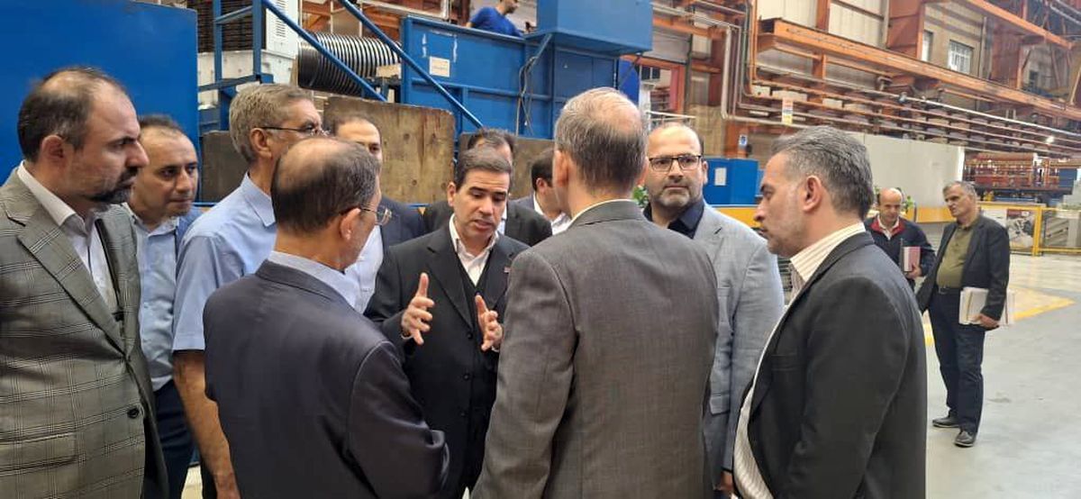 دیدار رئیس هیات مدیره و مدیرعامل شرکت فولاد خوزستان با مدیرعامل گروه مپنا