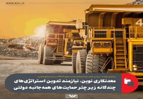 بررسی نقش پارادایمهای زیستمحور (ESG) در بستر صنایع معدنی/معدنکاری نوین، نیازمند تدوین استراتژیهای چندگانه زیر چتر حمایتهای همهجانبه دولتی