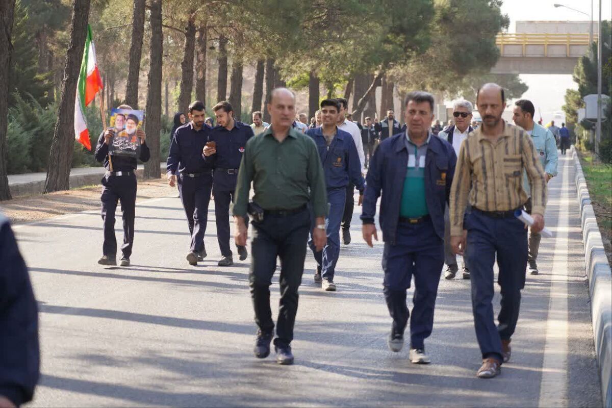 برگزاری همایش پیاده روی به مناسبت هفته تربیت بدنی