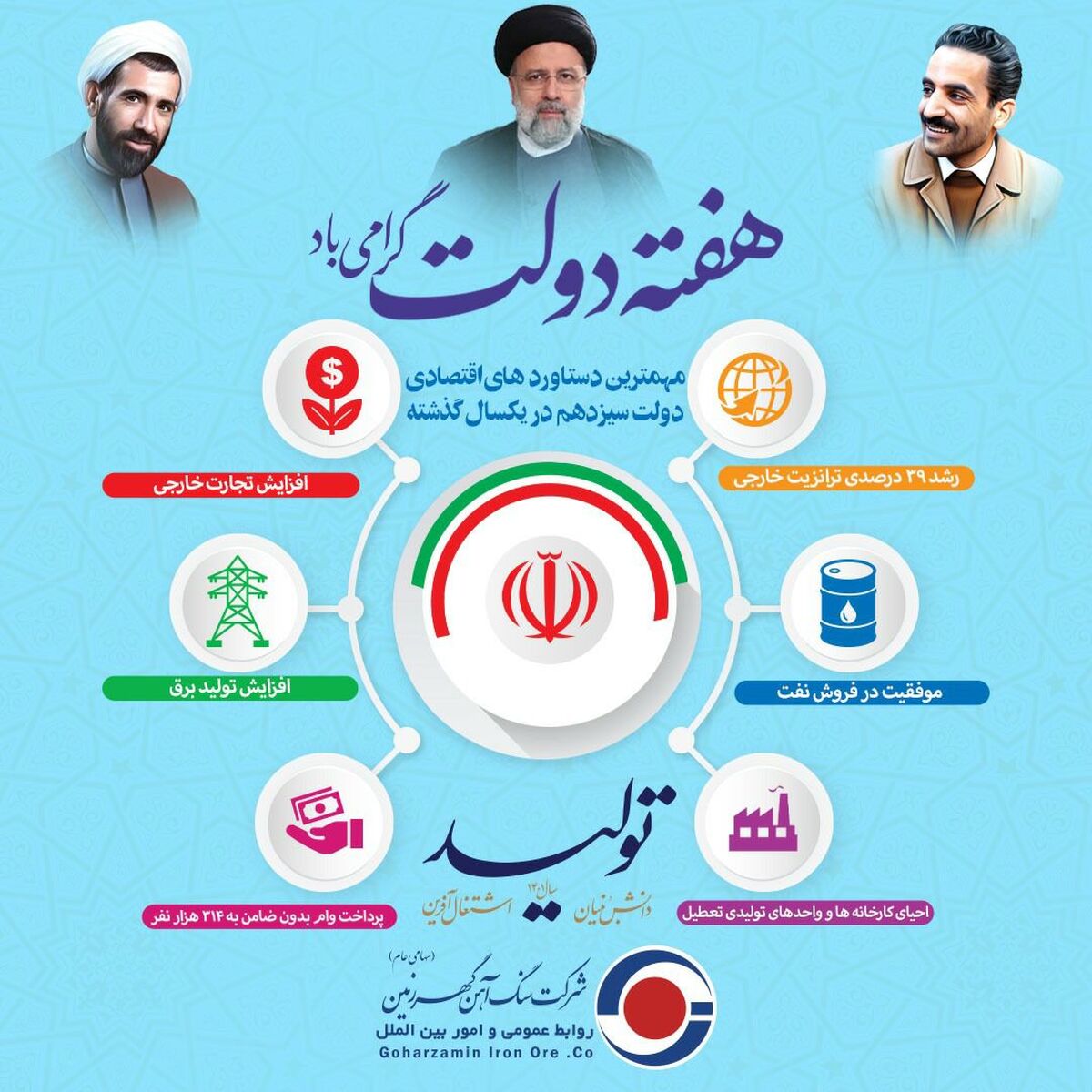 گهرزمین /به مناسبت گرامیداشت هفته دولت