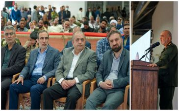 حضور مدیرعامل ذوب‌آهن اصفهان در مراسم دومین سالگرد شهادت سردار شهید سید محمد حجازی