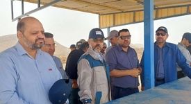 بازدید مدیر نظارت ایمپاسکو از مجتمع سنگ آهن جلال‌ آباد زرند
