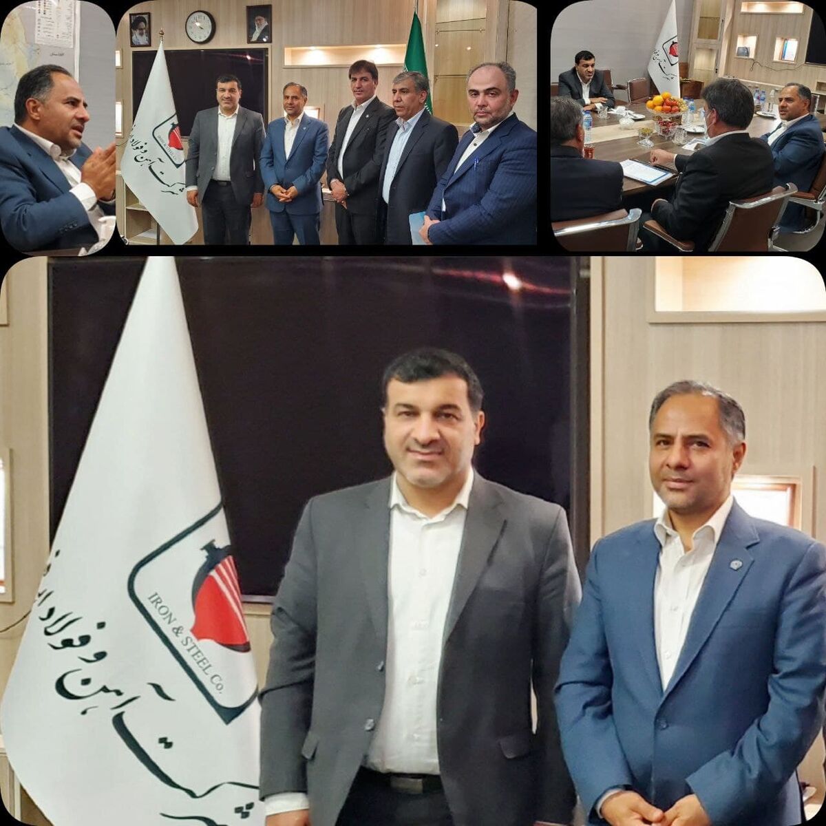 جلسه مهندس محمدی با مدیرعامل بانک تجارت کشور