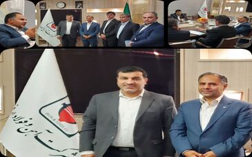 جلسه مهندس محمدی با مدیرعامل بانک تجارت کشور
