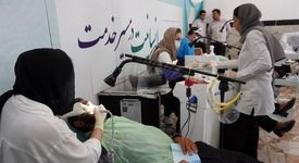 اردوی جهادی پزشکی در شهربابک برگزار شد