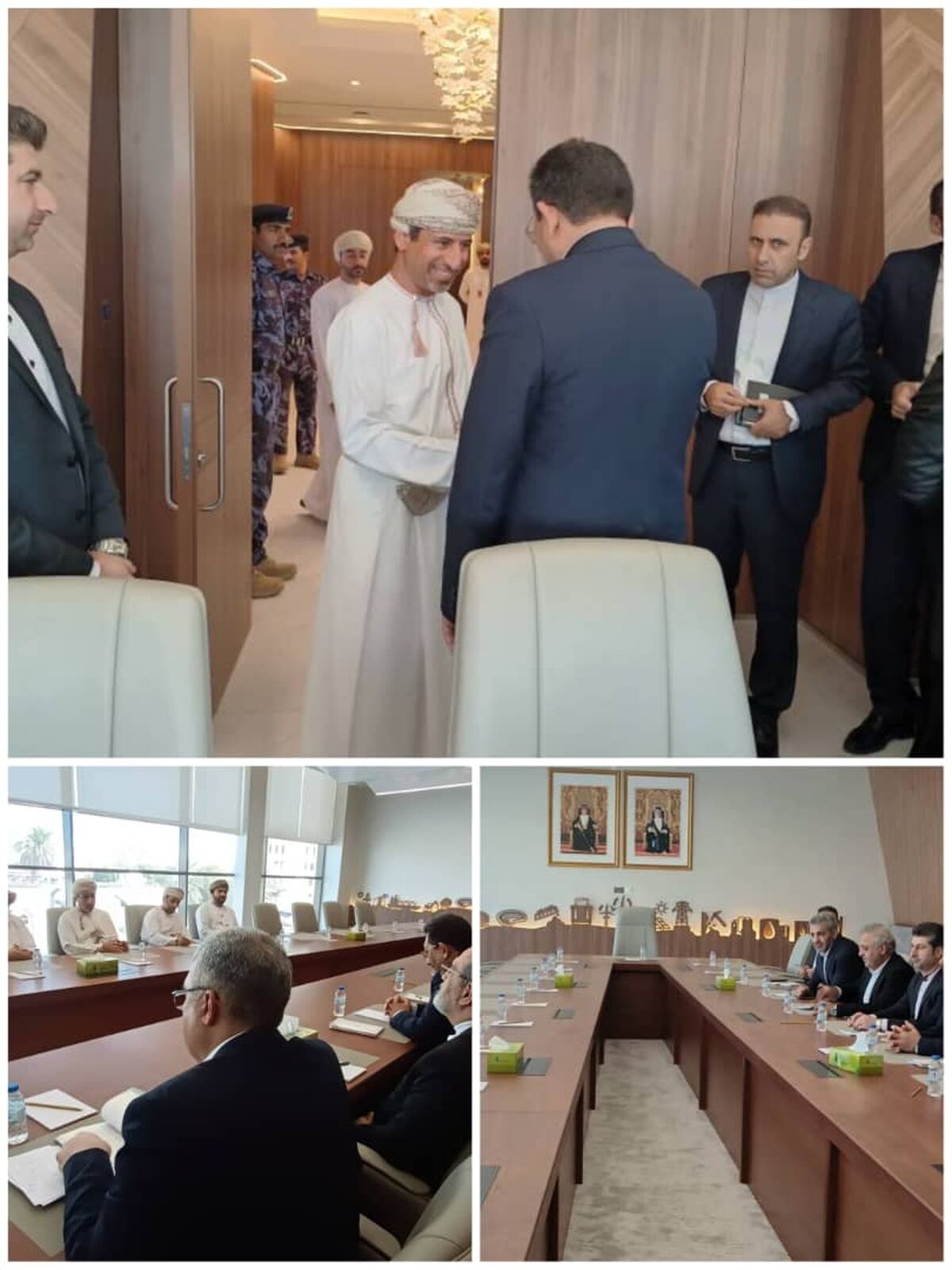 وزیر صنعت، معدن و تجارت با وزیر انرژی عمان دیدار و گفتگو کرد