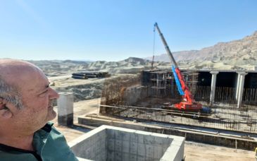 پیشرفت چشمگیر مخازن ۴۰ هزار مترمکعبی طرح ساماندهی پساب بندرعباس؛ یک مخزن به بهره‌برداری کامل رسید