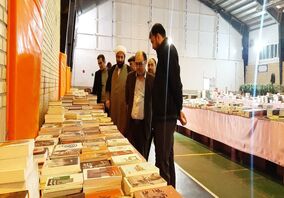  بازدید مسئولین محترم شهرستان جاجرم از روند آماده سازی ششمین نمایشگاه کتاب