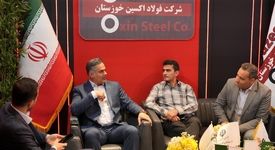 گزارش تصویری شرکت فولاد اکسین در روز نخست نمایشگاه نفت و گاز ۱۴۰۴