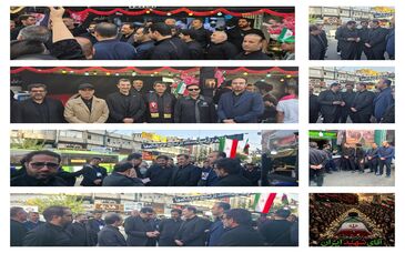 حضور مدیران ارشد معدن و صنایع معدنی ایران در مراسم بدرقه آقای شهید ایران