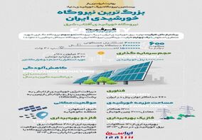 فولادینفو: بزرگ‌ترین نیروگاه خورشیدی ایران