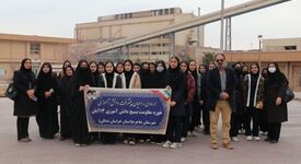 بازدید دانش‌آموزان مدارس جاجرم و سنخواست از شرکت آلومینای ایران