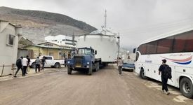 نقطه عطف تاریخی در پروژه فاز ۳ تغلیظ سونگون؛ ورود تجهیزات غول‌پیکر به قلب صنعت مس ایران