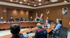 برگزاری جلسه کمیته بحران شرکت فولاد اکسین خوزستان با تأکید بر آرامش پایدار، آمادگی کامل و تداوم ایمن تولید