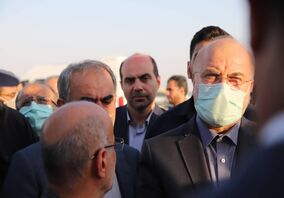 بازدید رئیس مجلس شورای اسلامی از منطقه ویژه اقتصادی لامرد