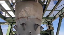 پیشرفت پروژه عظیم فولاد کردستان در قاب تصویر / آغاز مرحله دوم نصب اجزاء کوره